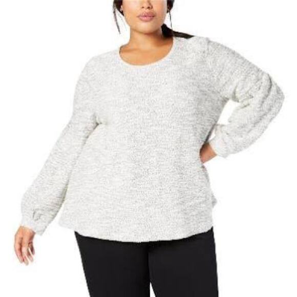 Style & Co. Women's Pullover Bishop Sleeve sweater-3X - Picture 2 of 3